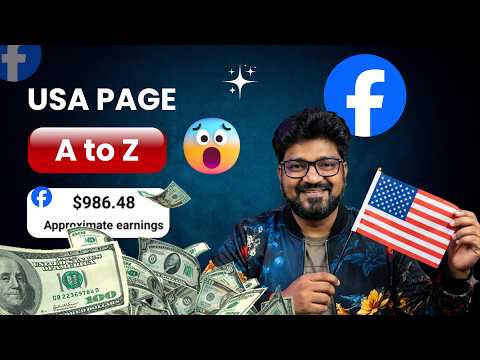 Make USA Facebook page & Earn Money