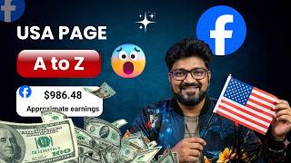 Make USA Facebook page & Earn Money
