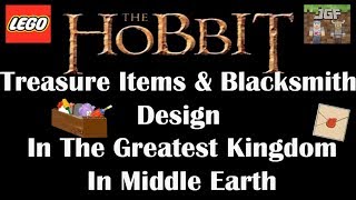 Lego Hobbit Greatest Kingdom In Middle Earth All Treasure Items & Blacksmith Design screenshot 1