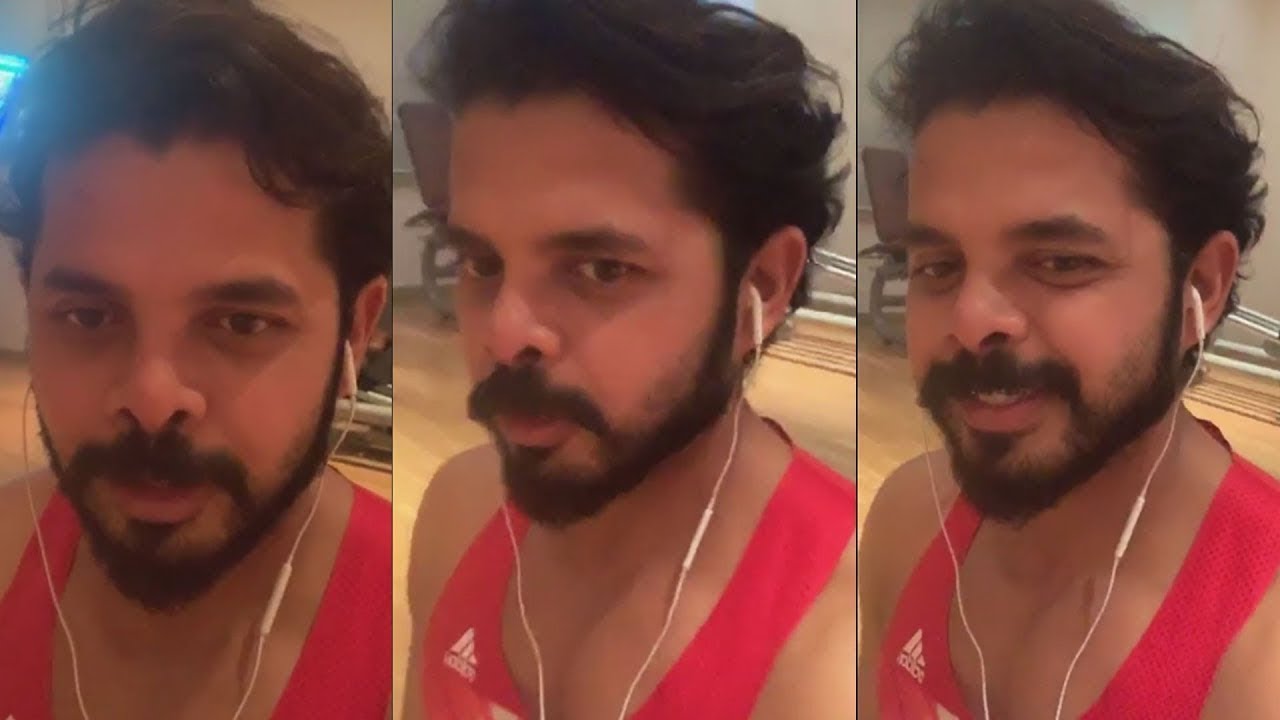 Sreesanth का LIVE CHAT अपने Fans के साथ | Gym Training