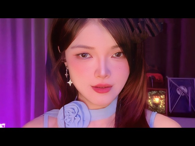 【4k ASMR】 模拟直升机 口腔音 口水画 轻语