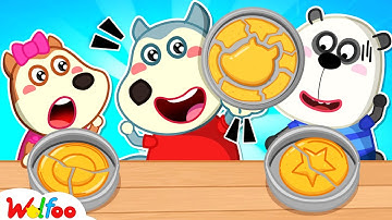 Honeycomb Candy Challenge! 🍯🔍 Who Can Solve It the Smartest Way? | Wolfoo New Episodes 2025