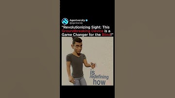 🔥 This Device Lets the Blind SEE Again! 🤯💡 #LifeChanging