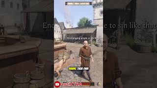 NPCs That Actually Have Lives  #gaming #kingdomcomedeliverance2