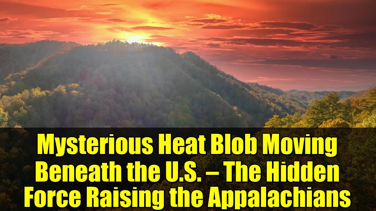 Таинственное тепловое пятно движется под территорией США — скрытая сила, поднимающая Аппалачи