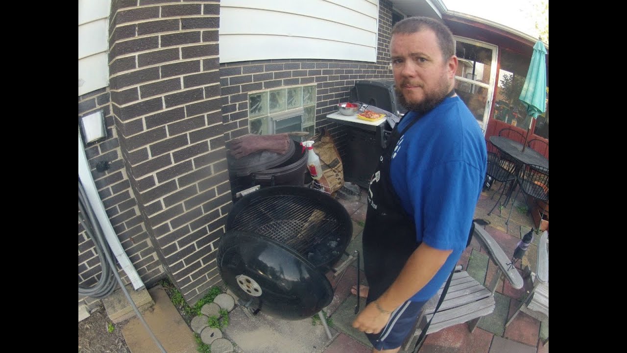 How to make Paella on a Weber kettle grill YouTube