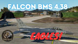Falcon BMS 4.38 | 13th VFW “Sabertooths” - First flight with F-15Cs