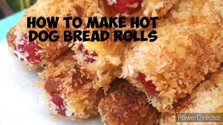 How to make Hot dog Bread Rolls?promise guys masarap talaga.