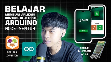 Belajar Membuat Aplikasi Kontrol Bluetooth Arduino dengan MIT APP Inventor - Mode Sentuh
