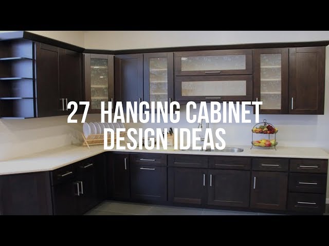 27 Hanging Cabinet Design Ideas You