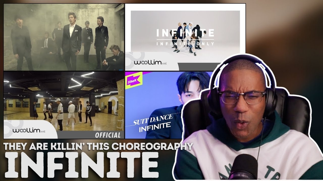 INFINITE | 'Paradise' MV, 'The Eye' & 'Bad' Dance Practice + 'New Emotions' Suit Dance REACTION