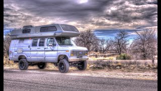 Ford van 4x4 conversion bolt on 3rd gen Econoline 1991 Airstream b190 - Phase 1 suspension