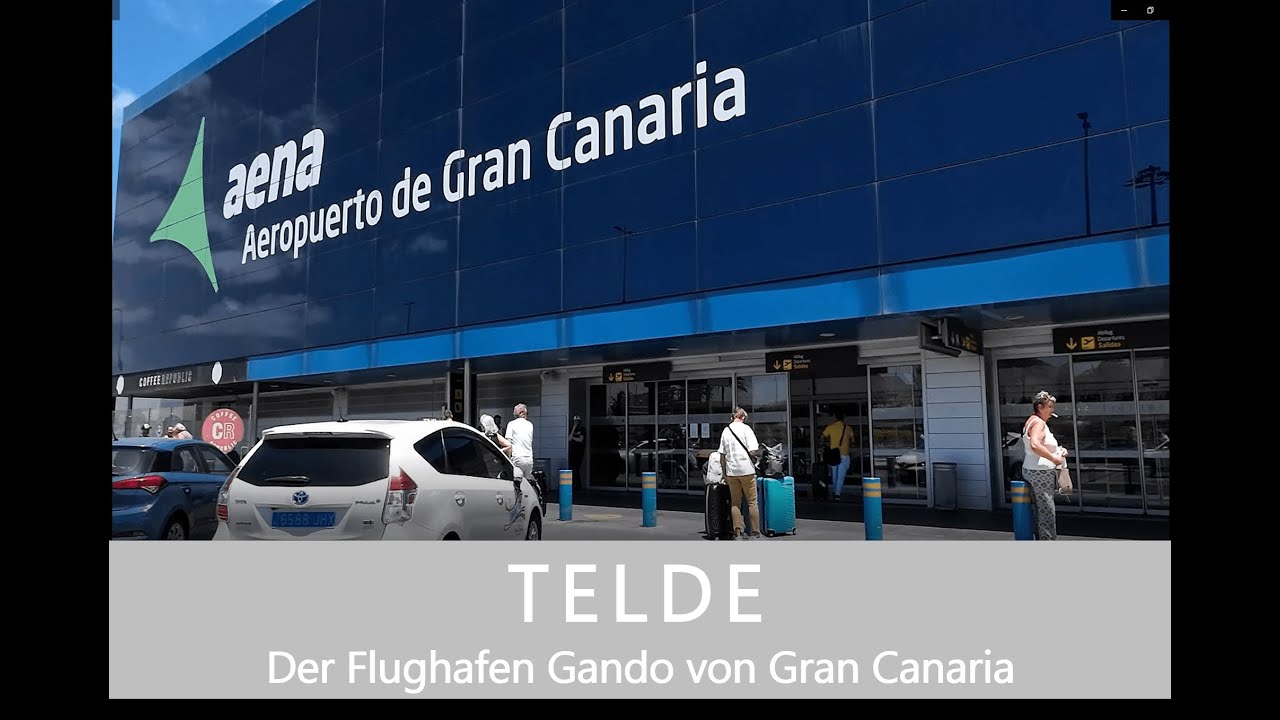 GRAN CANARIA / TELDE Der Flughafen Gando von Gran Canaria