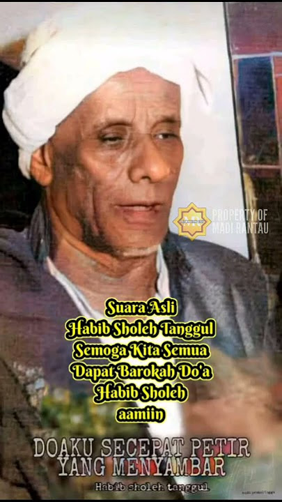 Langka!!! Suara Asli Habib Sholeh Tanggul #shorts