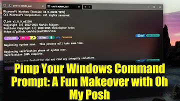 Pimp Your Windows Command Prompt: A Fun Makeover with Oh My Posh