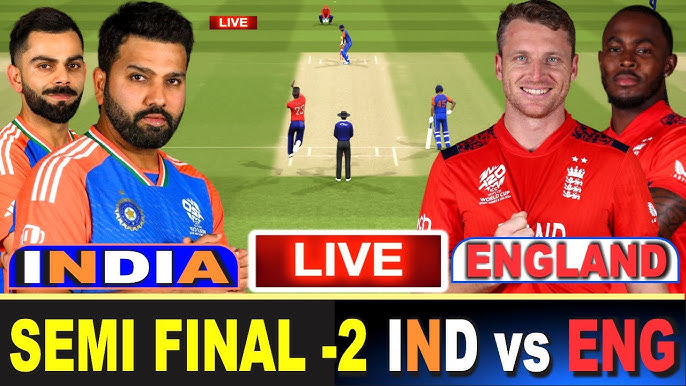 🔴Live: India vs England | T20 World Cup 2024 | IND vs ENG Live Match & Commentary | T20 World Cup - YouTube