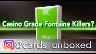 Quality Bee Playing Cards - Cards Unboxed  - Better than Fontaine? Bee Lotus Playing Cards