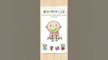 Brain Test Level 165 Walkthrough