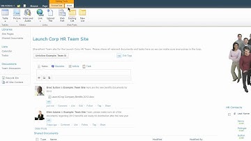 Add a micro blog to your SharePoint site HD