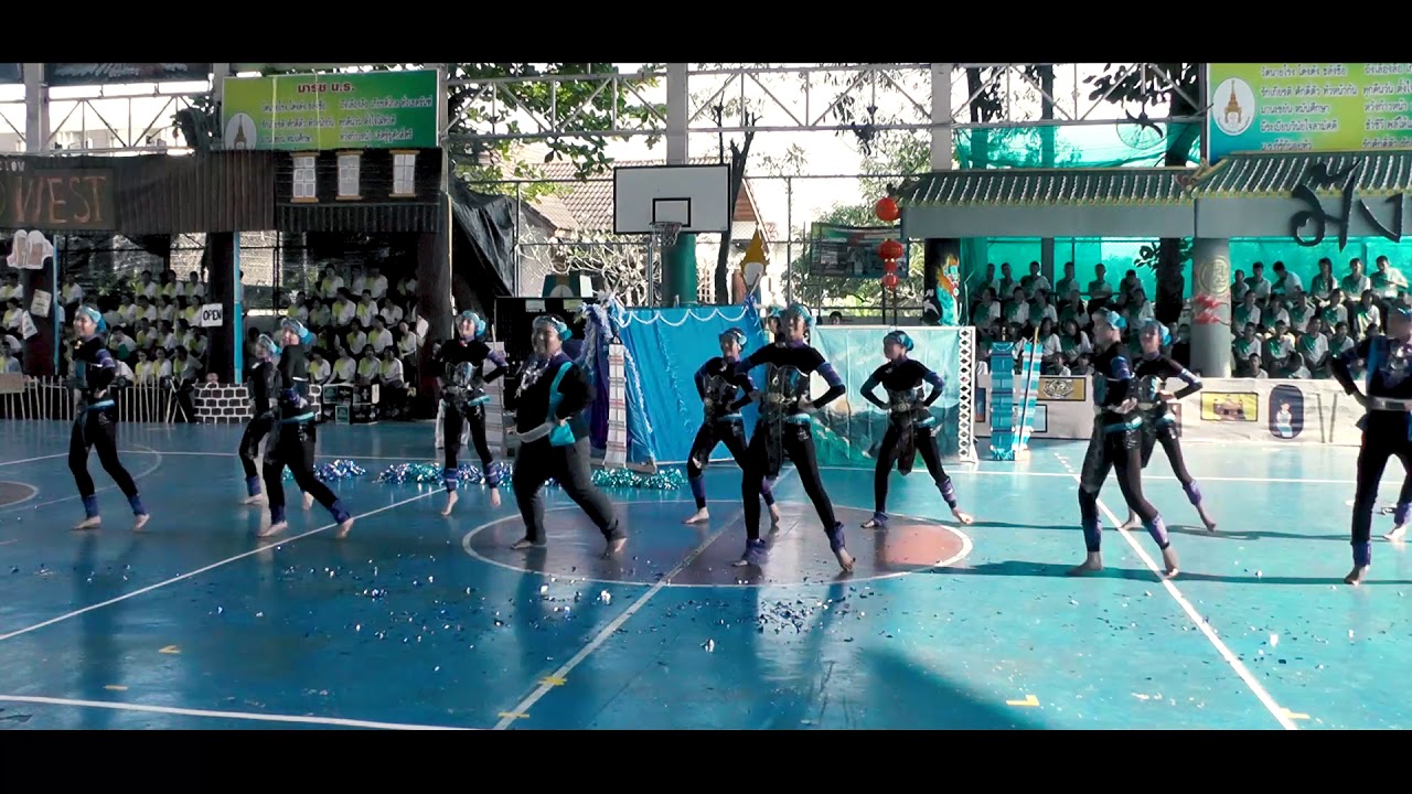 คณะเชียร์หลีดเดอร์ กีฬาสีสีฟ้า โรงเรียนมัธยมวัดนายโรง 2019