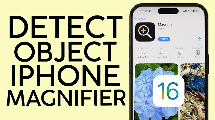 How to Use Magnifier to Detect Objects on Your iPhone | Magnifier Image Description  2022