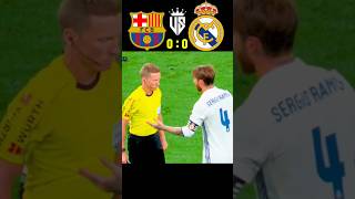Real Madrid 🆚 Barcelona | Big fight (2-3) #football #soccer #shorts