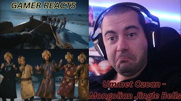 🎮GAMER REACTS - Ummet Ozcan - Mongolian Jingle Bells (Official Music Video)
