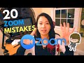 20 Zoom Mistakes You Should Know (and How to Fix Them) #feisworld #zoom #zoommistakes