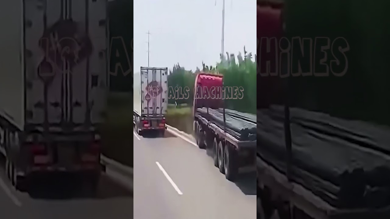 Truck Forgets to Check Behind – Rearview Blindness Strikes Again! 