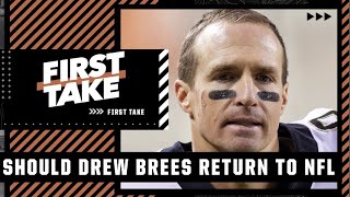 Stephen A. To Drew Brees Come On Back To The Saints First Take