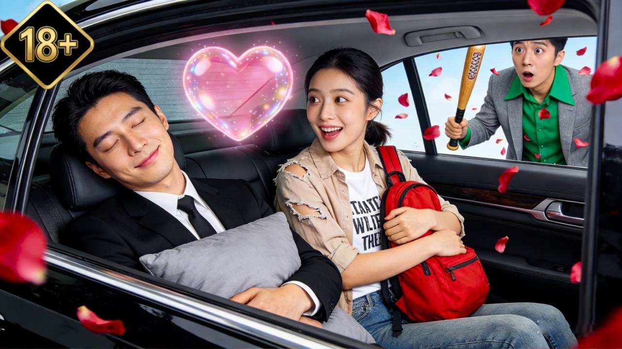 💥高冷總裁看遍 999 名醫都治不好的失眠！竟被躲債闖入車內的「她」意外治癒，獨特體香讓他秒熟睡，總裁當場帶「她」回家一起睡！💖#短劇 #drama #chinesedrama