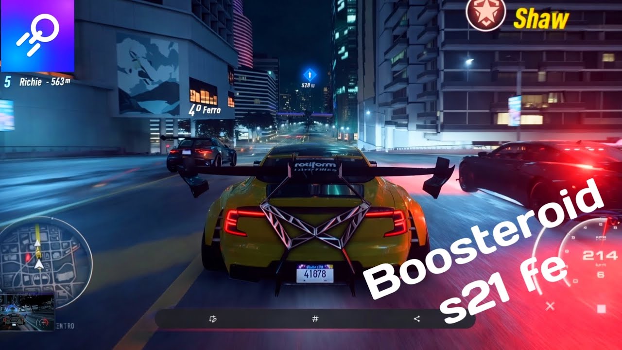 Need for speed Heat no Boosteroid mobile (controle)