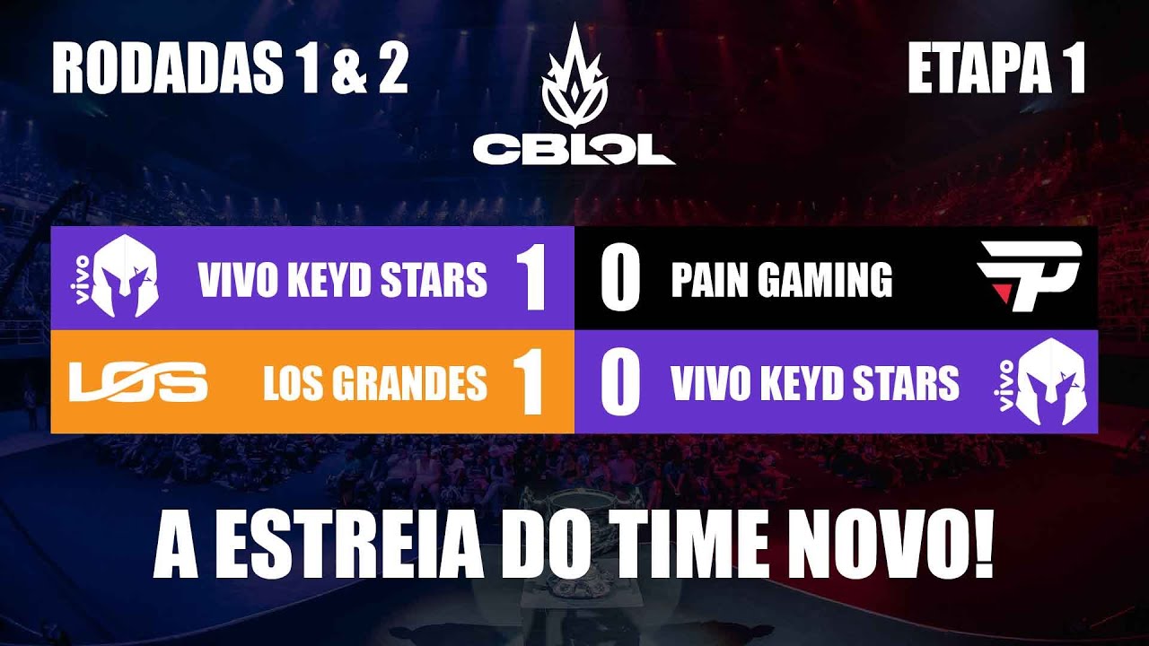 UMA ESTREIA OK... MAS MUITO BOA! - VS paiN & Los Grandes (Copa CBLoL 2026)