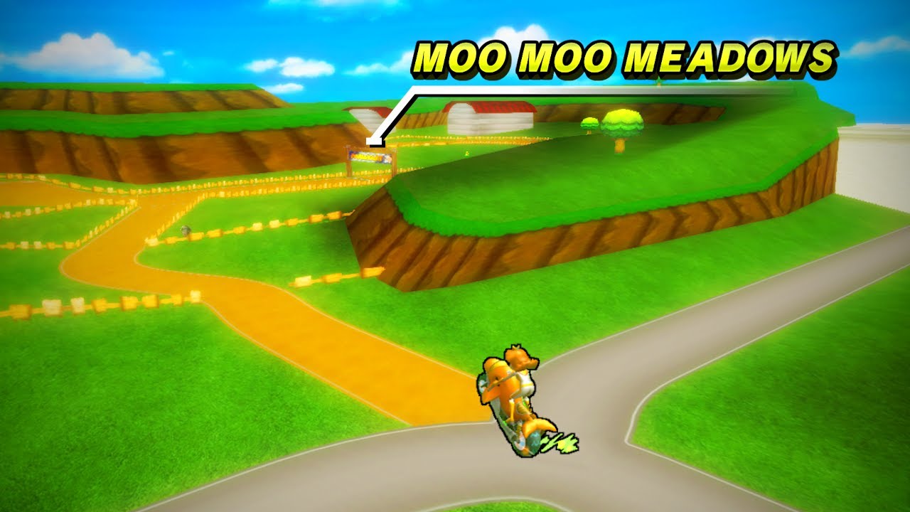 What if Mario Kart Wii's Mushroom Cup was all ONE TRACK?