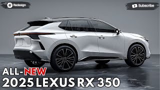 Представлен Lexus RX 350 2025 года — чего ожидать?!