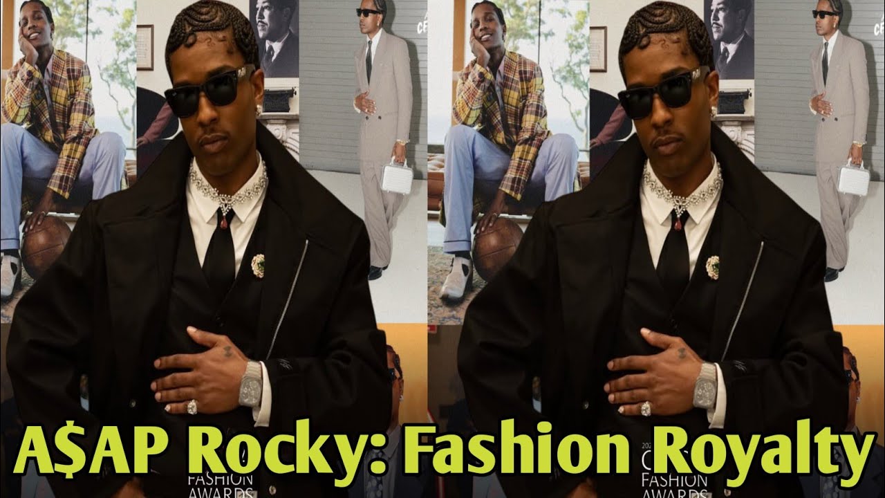 A$AP Rocky Set to Receive the Fashion Icon Award at the 2025 CFDA Fashion Awards