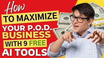 Boost Your Print on Demand Revenue with FREE AI Tools Today!