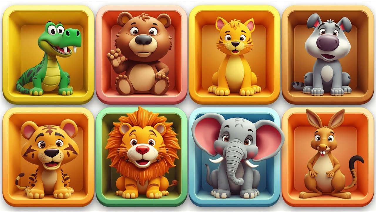 Приключения с животными от А до Я – познакомьтесь с дружелюбными существами и изучите алфавит.