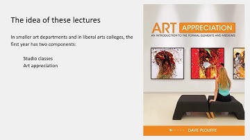 Concepts and Problems in the Visual Arts, Lecture C0: Introduction to the lectures