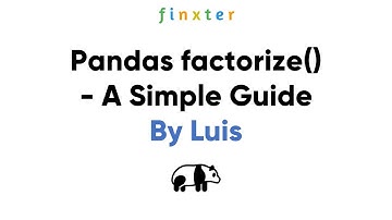 Pandas factorize() - A Simple Guide