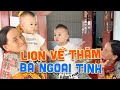 Lion v thm b ngoi tnh chy khp nh khm ph  ca b ngoi