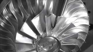 5 Axis  Machining  of Turbine  Blade