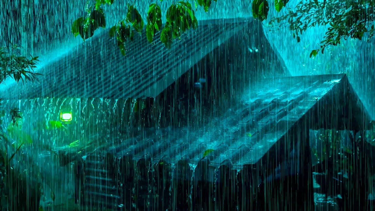 ⛈️ Let the Rain Fill Every Corner | Thunder in the Distance – Let Thoughts Slowly Fade Away