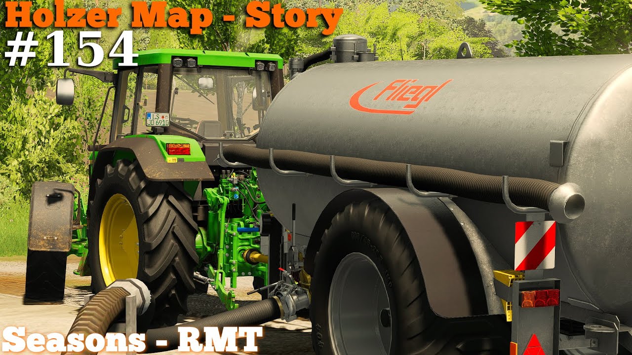 Ballen stapeln, Gülle fahren, Füttern das übliche halt| LS19 Story 