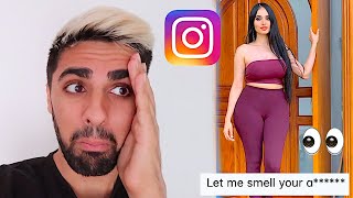 READING MY SISTERS DELETED INSTAGRAM COMMENTS !!!