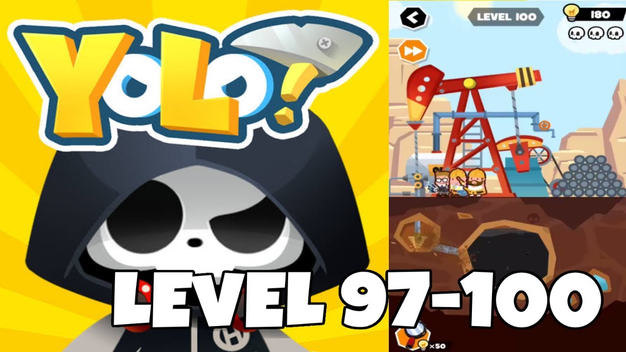 YOLO? LEVEL 97 98 99 100 WALKTHROUGH