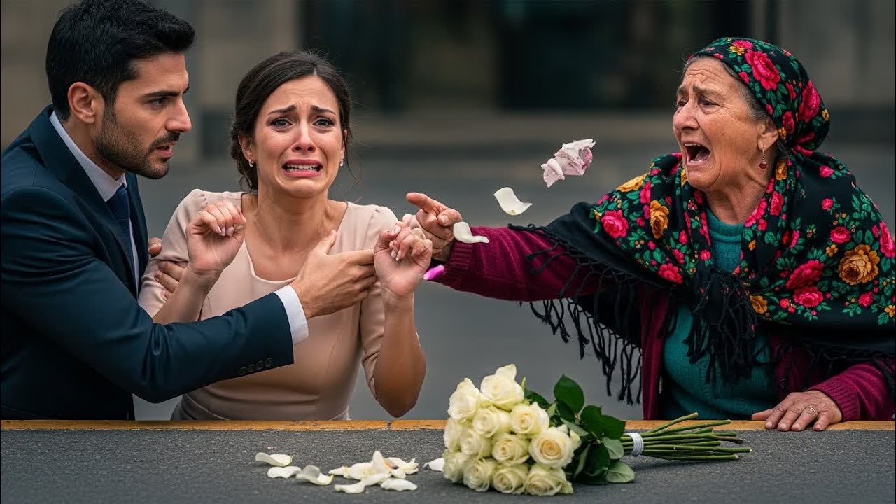 El novio empujó a la gitana en su boda y le siseó: «¡Fuera de aquí!»