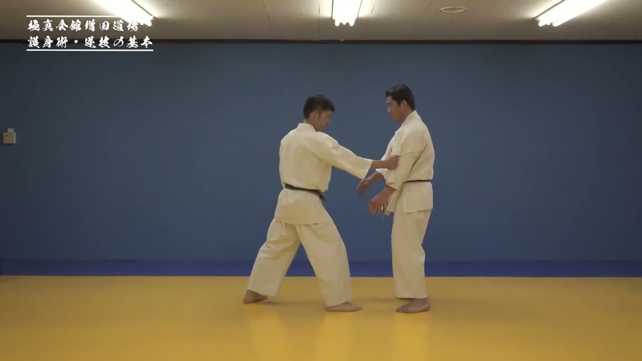 増田道場・基本護身術 – デジタル空手武道教本Digital Karate Budo