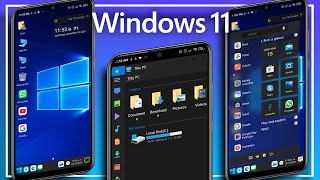 El MEJOR LAUNCHER de WINDOWS 11 Para ANDROID