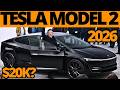 New 2026 Tesla Model 2 Senior Edition: Canceled For Cybercab? 50,000-Ton Giga Press Shock